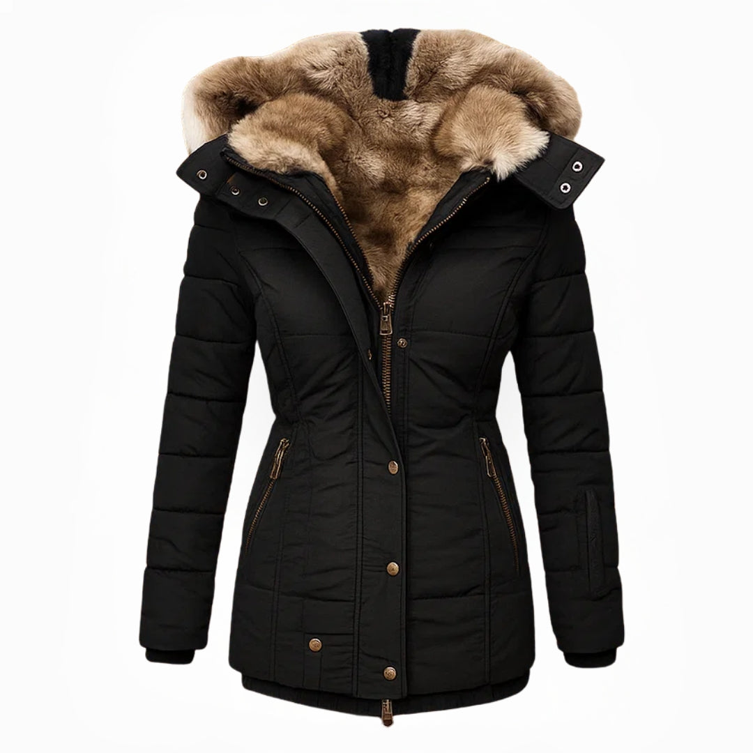 Women's Winter Coat | Long Puffer Coat with Insulated Hood - Ultimate Warmth for Cold Weather 0