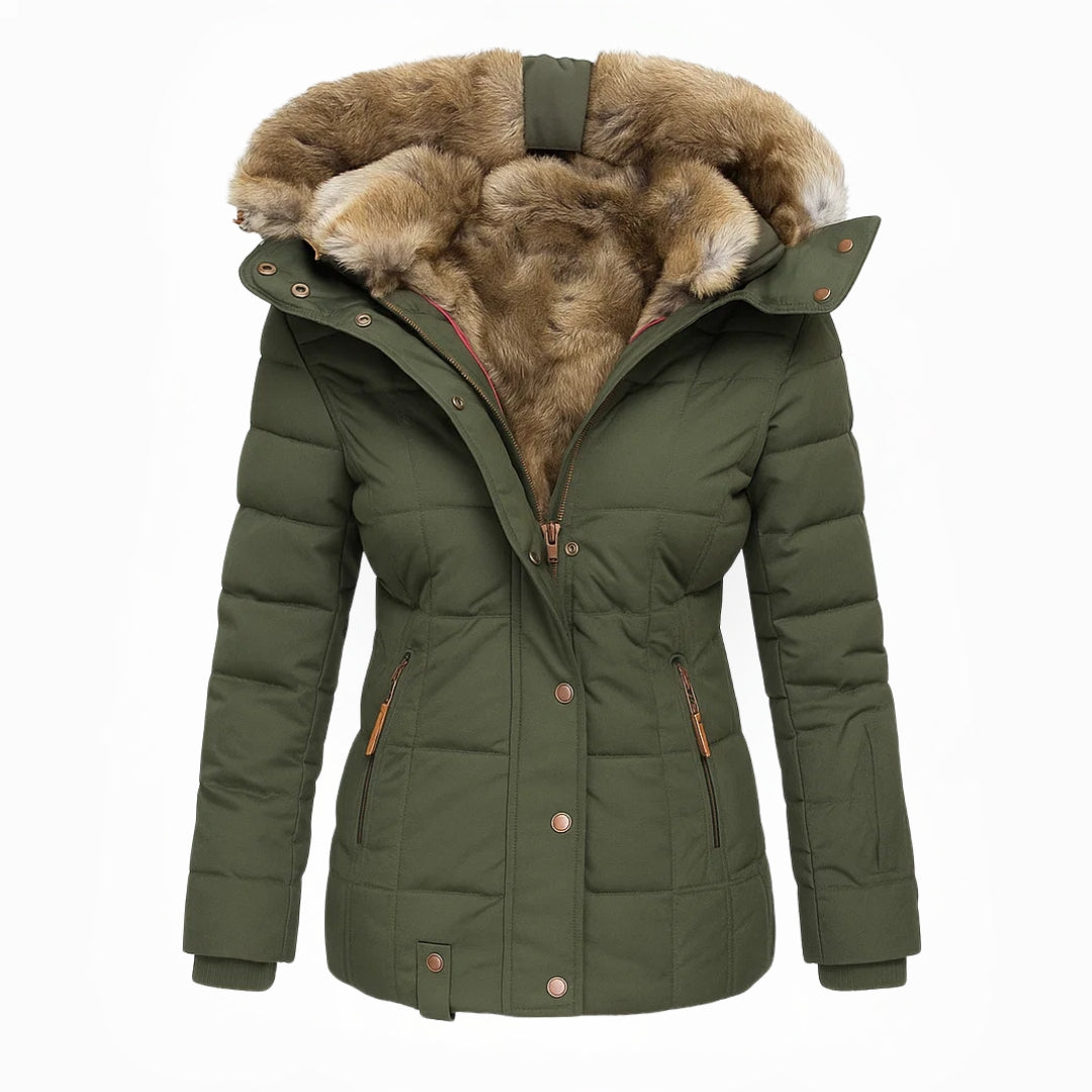 Women's Winter Coat | Long Puffer Coat with Insulated Hood - Ultimate Warmth for Cold Weather 4